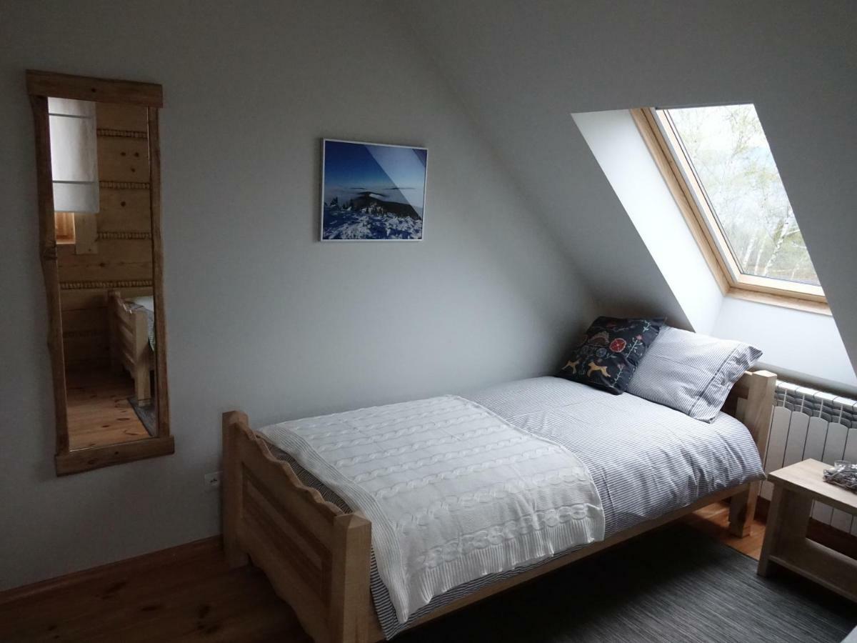Domki Zawoja Z Jacuzzi Exteriér fotografie