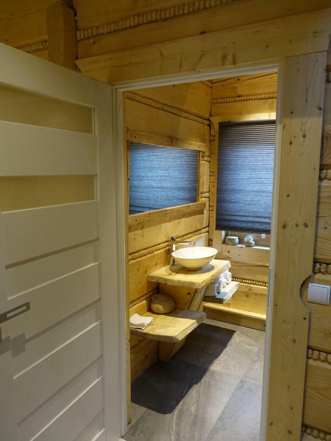 Domki Zawoja Z Jacuzzi Exteriér fotografie